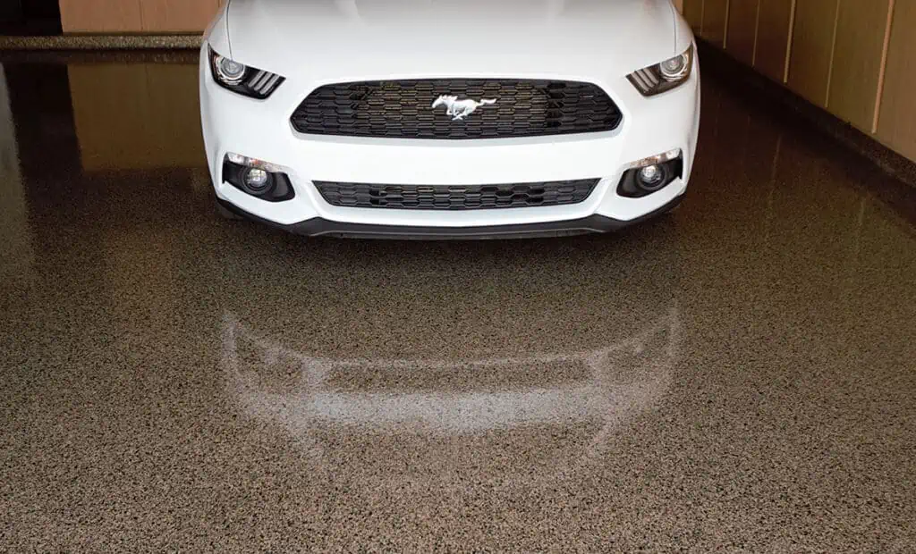Epoxy floor coating project by Tahoe Coatings Co.